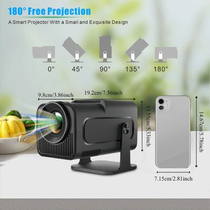 SnappryView™ Canvas Portable Projector